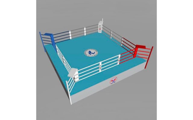 Ринг для тайского бокса-муайтай турнирный (boxing ring 20 ft IFMA)